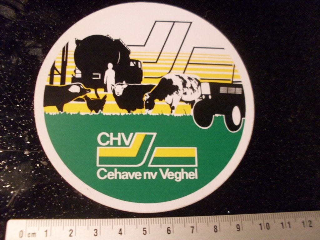 sticker CHV Cehave nv veghel logo, Verzamelen, Verzenden, Zo goed als nieuw, Bedrijf of Vereniging