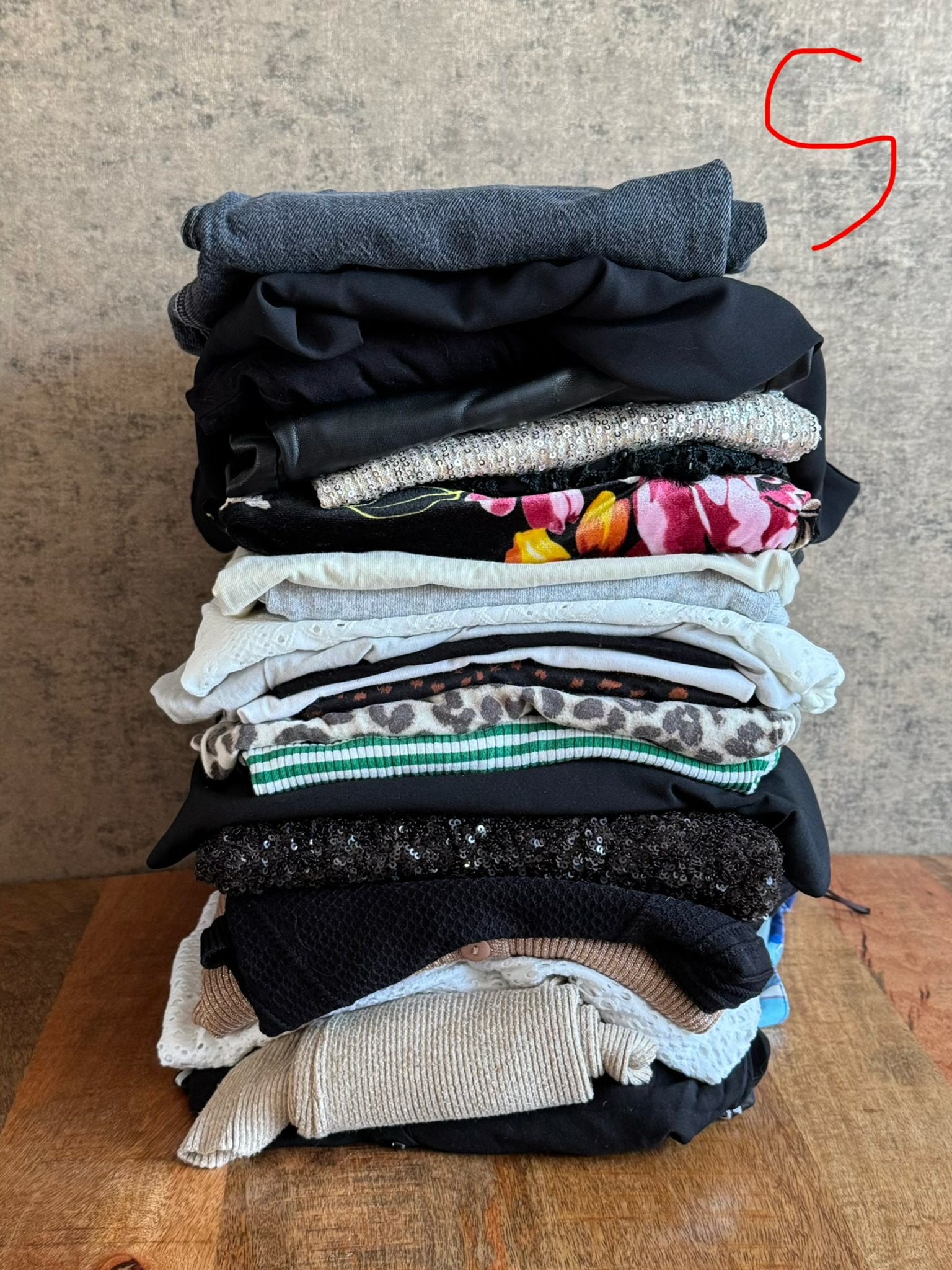 Kledingpakket Dames Maat S - Diverse Stijlen 29 stuks, Ophalen, Gedragen, Maat 36 (S)