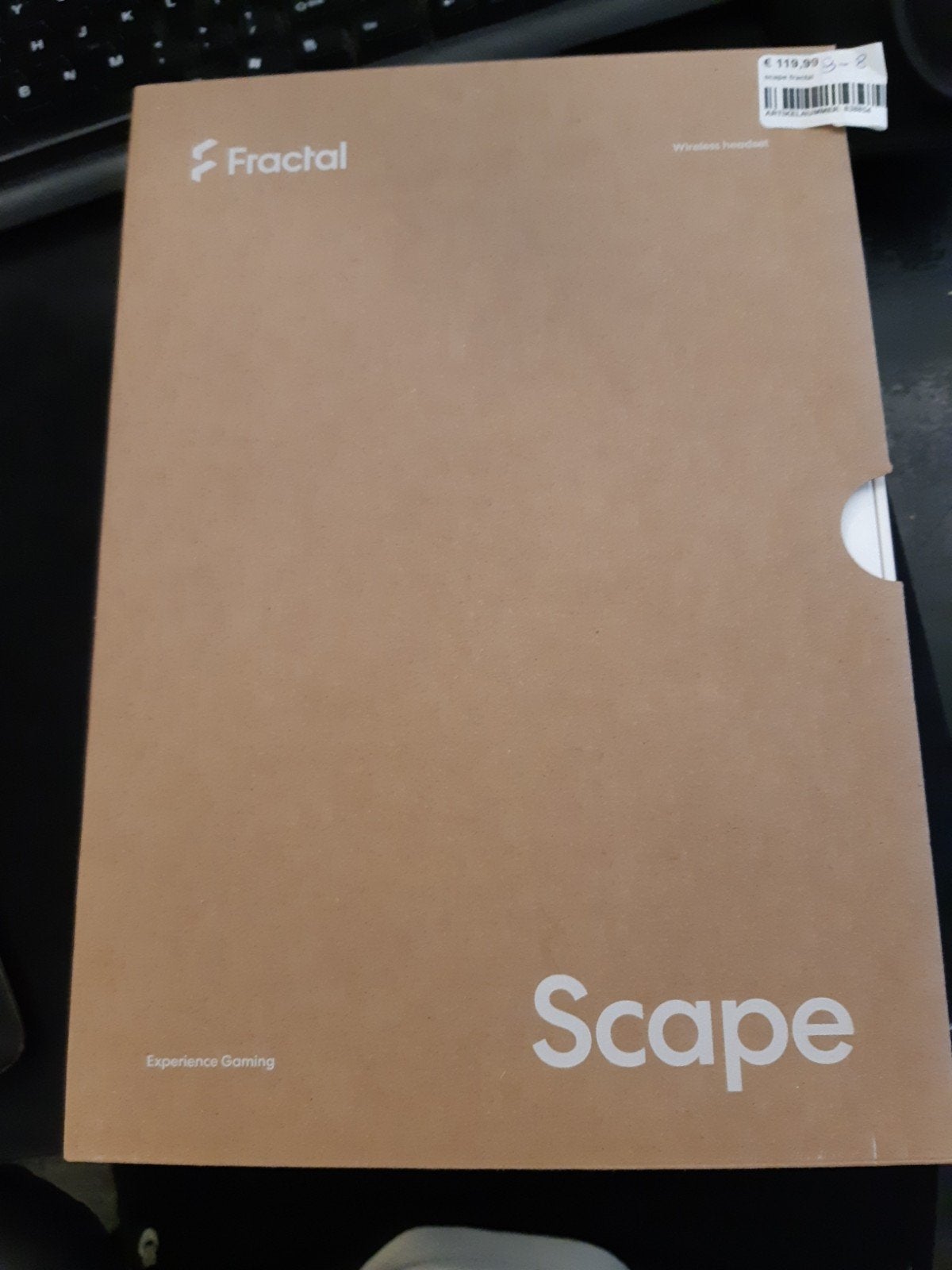 Fractal Scape draadloze gaming headset - Zo goed als nieuw