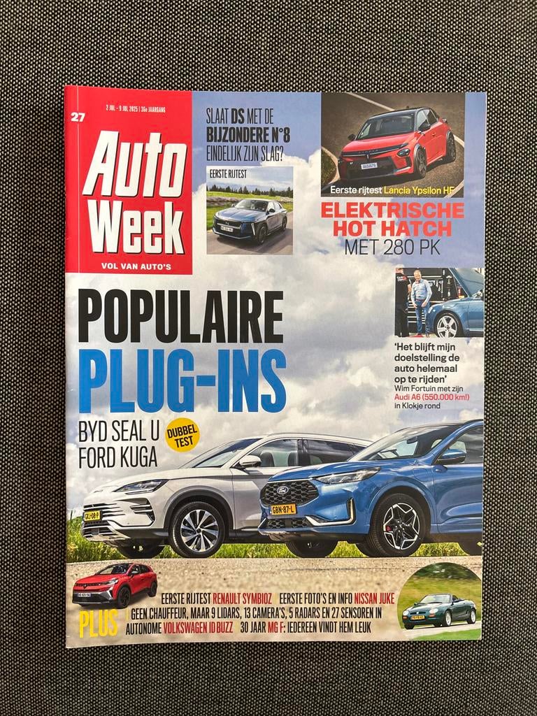 AutoWeek Magazine - Populaire Plug-ins & Rijtesten, Ophalen of Verzenden, Nieuw