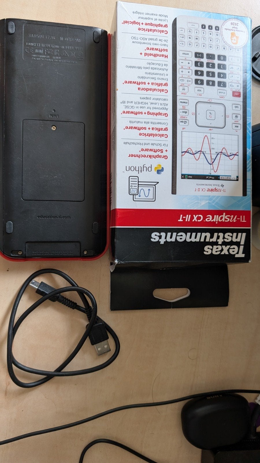 TI nspire cx II T calculator (non-cas), Diversen, Ophalen of Verzenden