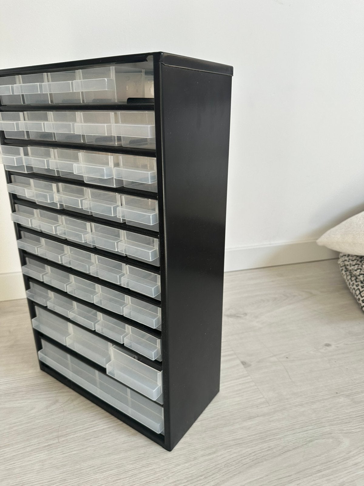 zwarte RAACO ladekast, Huis en Inrichting, Kasten | Ladekasten, Ophalen, 5 laden of meer, Zo goed als nieuw, Minder dan 100 cm