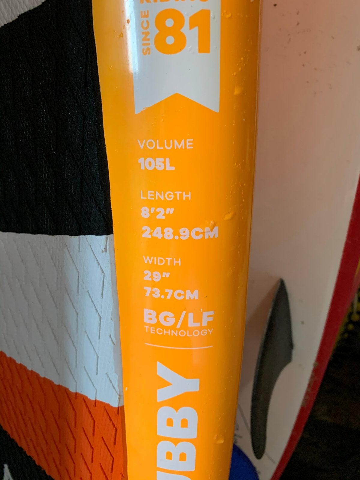 Fanatic Stubby LTD SUP 105L, 8,2 “ (248 cm), Ophalen, Gebruikt, SUP-boards