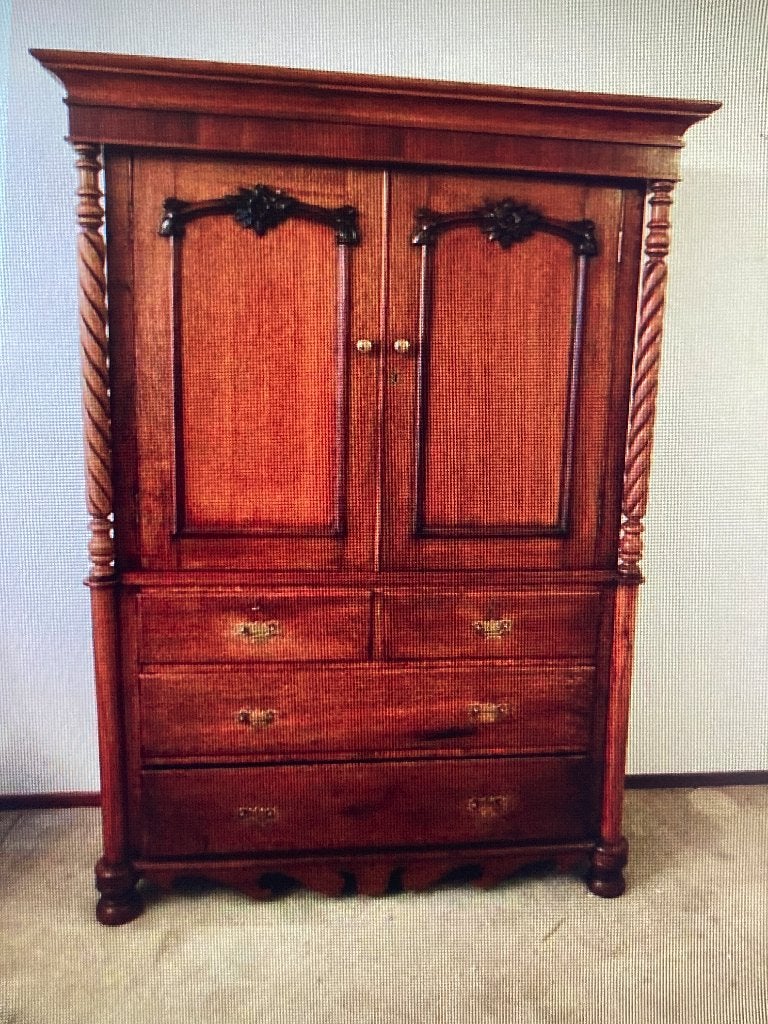 Kabinet; Engels ca 1880, Ophalen