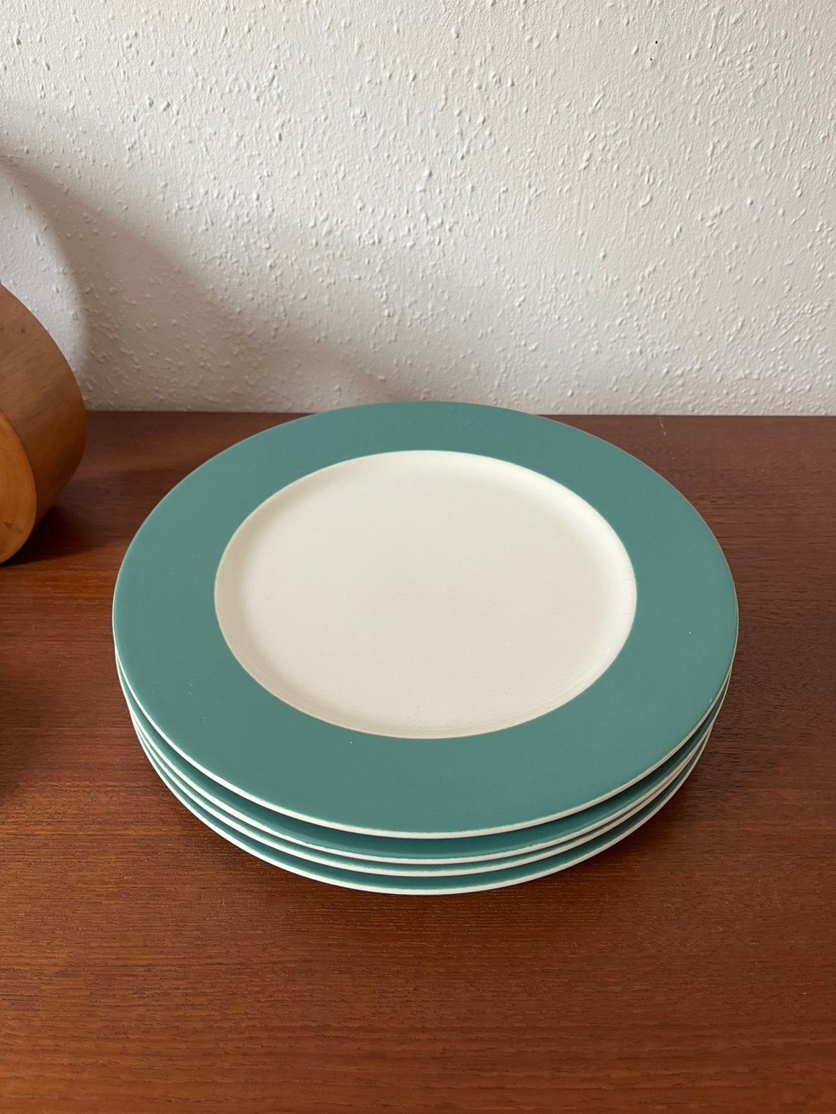Vintage Hema keramiek dinerborden (4), Ophalen of Verzenden