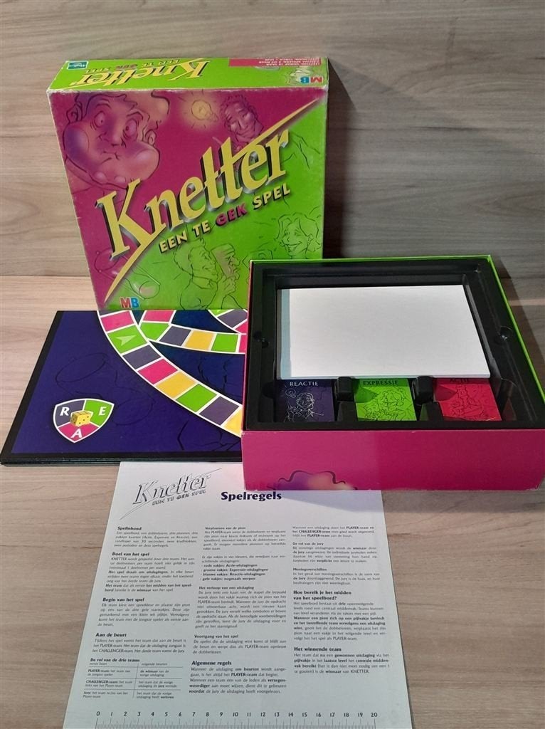 Knetter een te gek spel - s5444, Hobby en Vrije tijd, Gezelschapsspellen | Bordspellen, Verzenden, Zo goed als nieuw