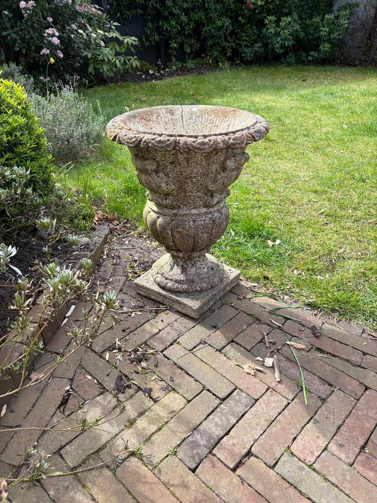 Antiek ornament voor in de tuin, Ophalen, Gebruikt, Beton, Overige typen