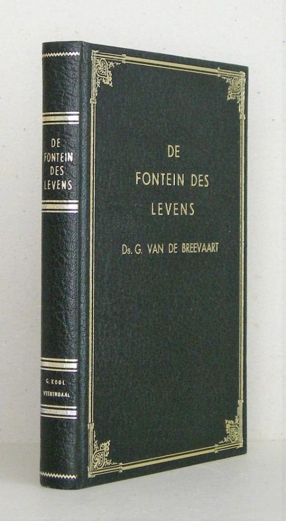 Ds. G. van de Breevaart: De Fontein des levens., Gelezen, Ds. G. van de Breevaart, Christendom | Protestants, Ophalen of Verzenden