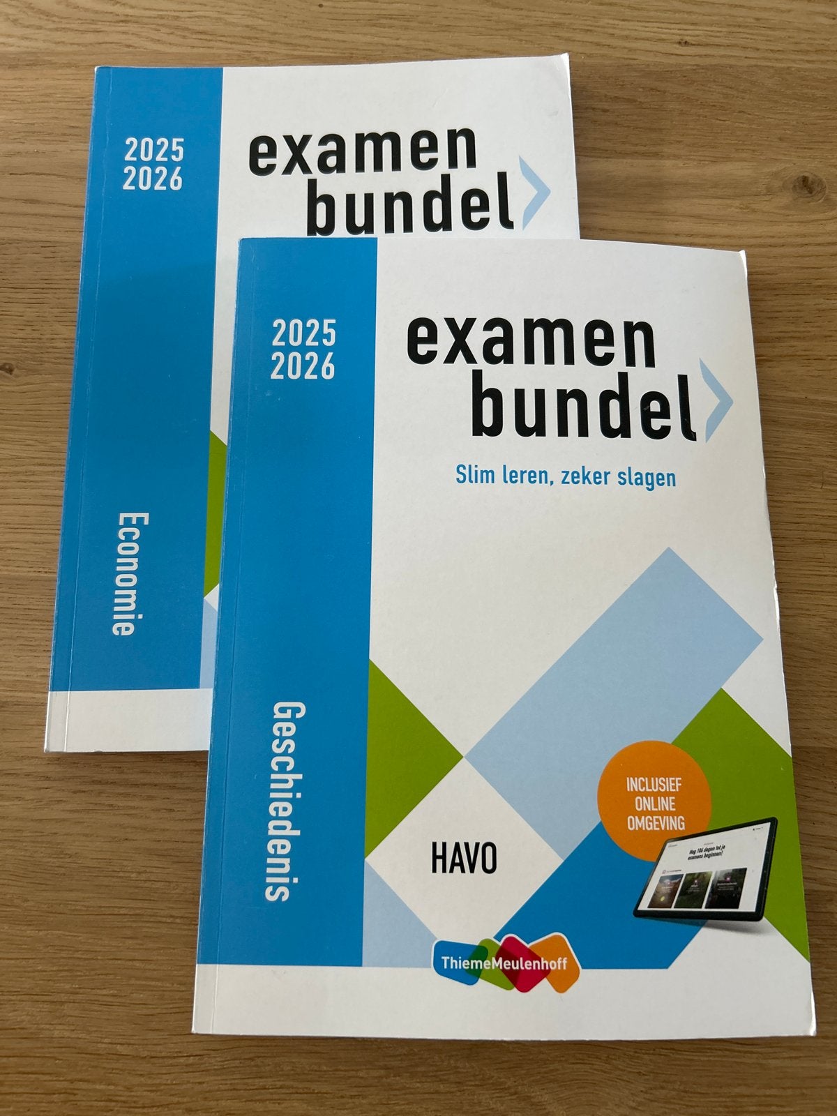 Examenbundels HAVO 2025-2026 Economie, Geschiedenis en Frans, Boeken, Ophalen of Verzenden, Zo goed als nieuw, HAVO, Economie