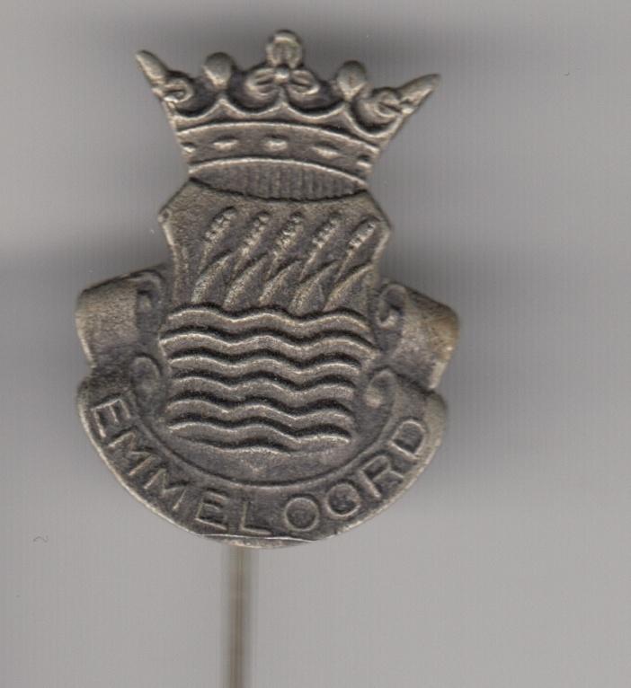 Emmeloord Stadswapen speldje, Verzamelen, Speldjes, Pins en Buttons, Gebruikt, Niet vindbaar, Niet vindbaar, Speldje of Pin