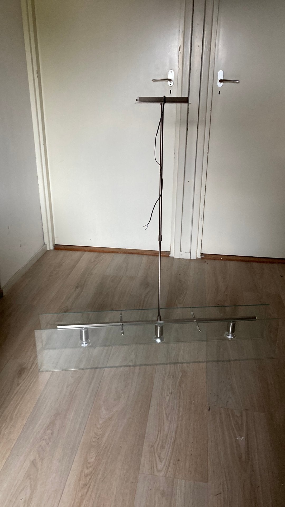 Lamp eetkamer glas  | gratis, Ophalen, Zo goed als nieuw, Glas
