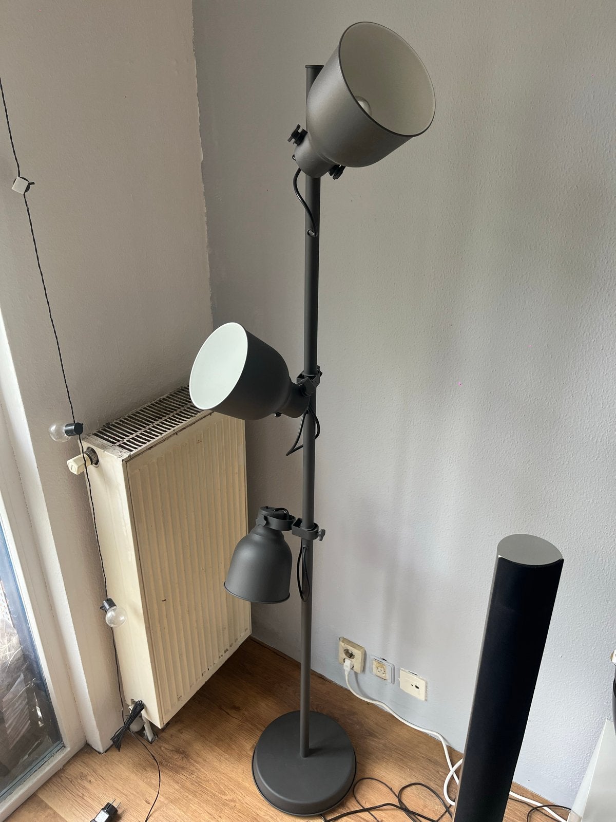 IKEA hektar vloerlamp, Ophalen, Zo goed als nieuw, 150 tot 200 cm