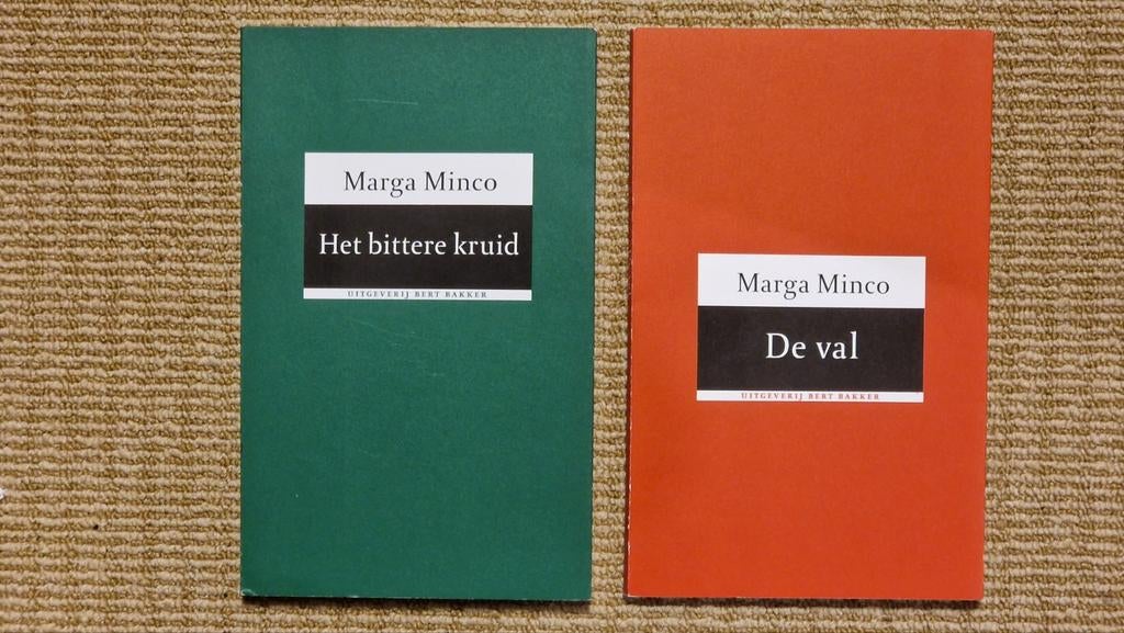 2x Marga Minco - Het bittere kruid / De val, Boeken, Ophalen of Verzenden, Zo goed als nieuw