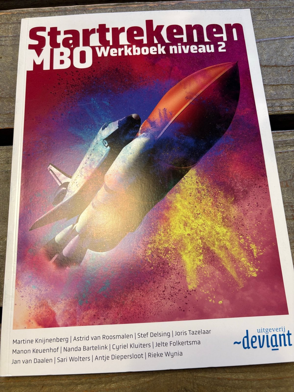 Startrekenen MBO Werkboek niveau 2 - Uitgeverij Deviant, Ophalen of Verzenden, Beta, Zo goed als nieuw, MBO