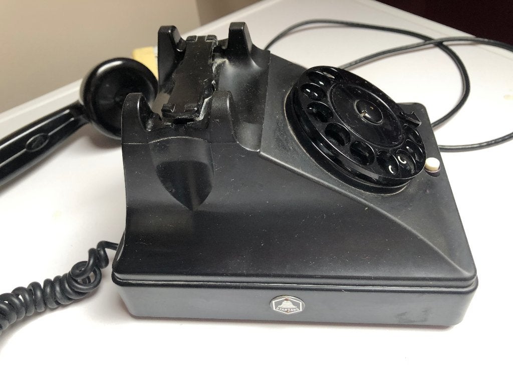 PTT KPN bakeliet telefoon vintage, Ophalen, Zo goed als nieuw, Bakeliet