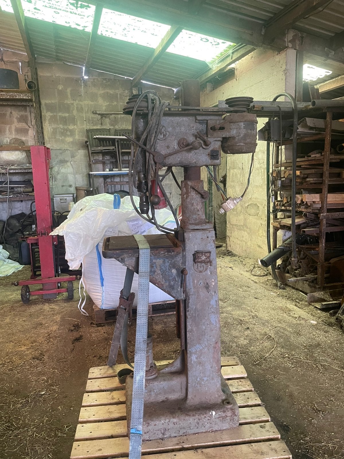 Kolomboormachine, Ophalen, Gebruikt, Kolomboormachine