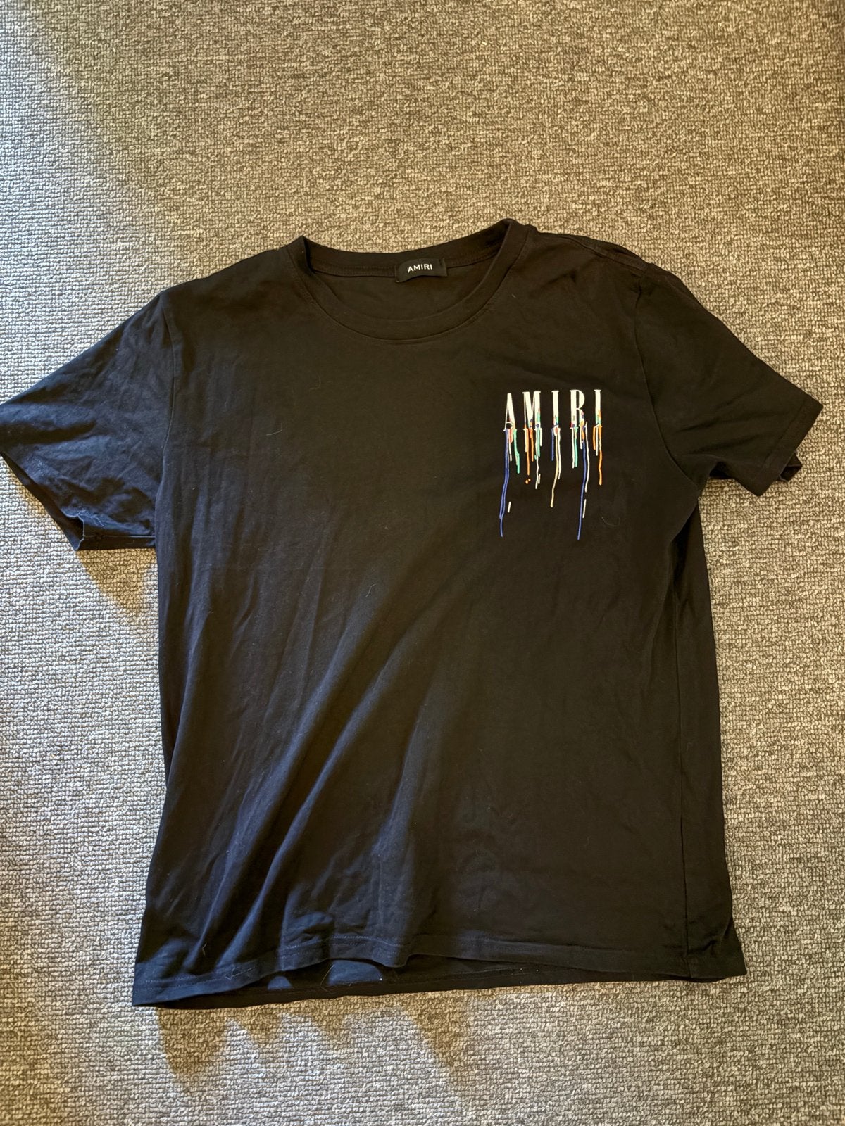 Amiri shirt maat XL, Ophalen of Verzenden, Zo goed als nieuw, Maat 56/58 (XL), Zwart
