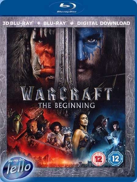 Blu-ray 3D: Warcraft (2016 Travis Fimmel, Paula Patton) NLO, Ophalen of Verzenden, Nieuw in verpakking, Actie