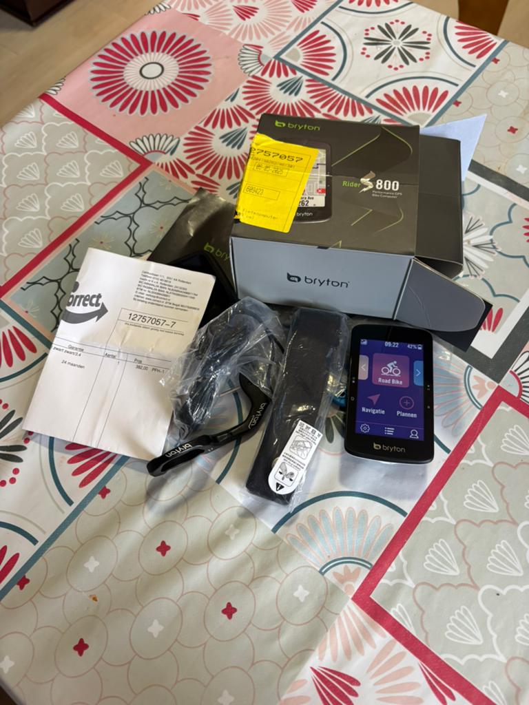 Bryton s 800, Ophalen of Verzenden, Zo goed als nieuw