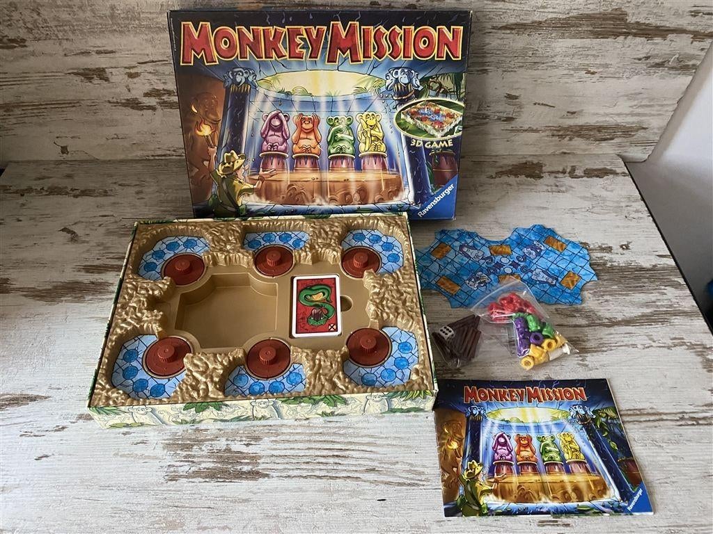 Monkey Mission ravensburger bordspel [s466]