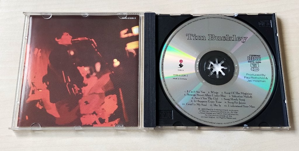 Tim Buckley CD 1969/19??, Cd's en Dvd's, Ophalen of Verzenden, Zo goed als nieuw, Poprock