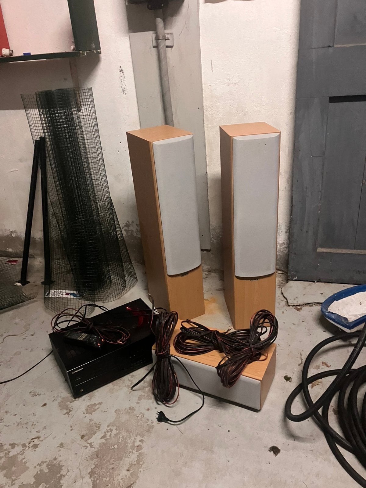 Tannoy Mercury mx3 speakers + Pioneer SX-203RDS receiver, Ophalen, Gebruikt, Tuner of Radio, Losse componenten