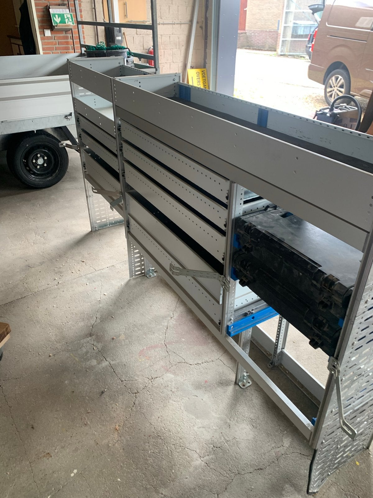 Sortimo Bedrijfswageninrichting - 220x120x33cm, Auto diversen, Auto-accessoires, Ophalen, Zo goed als nieuw