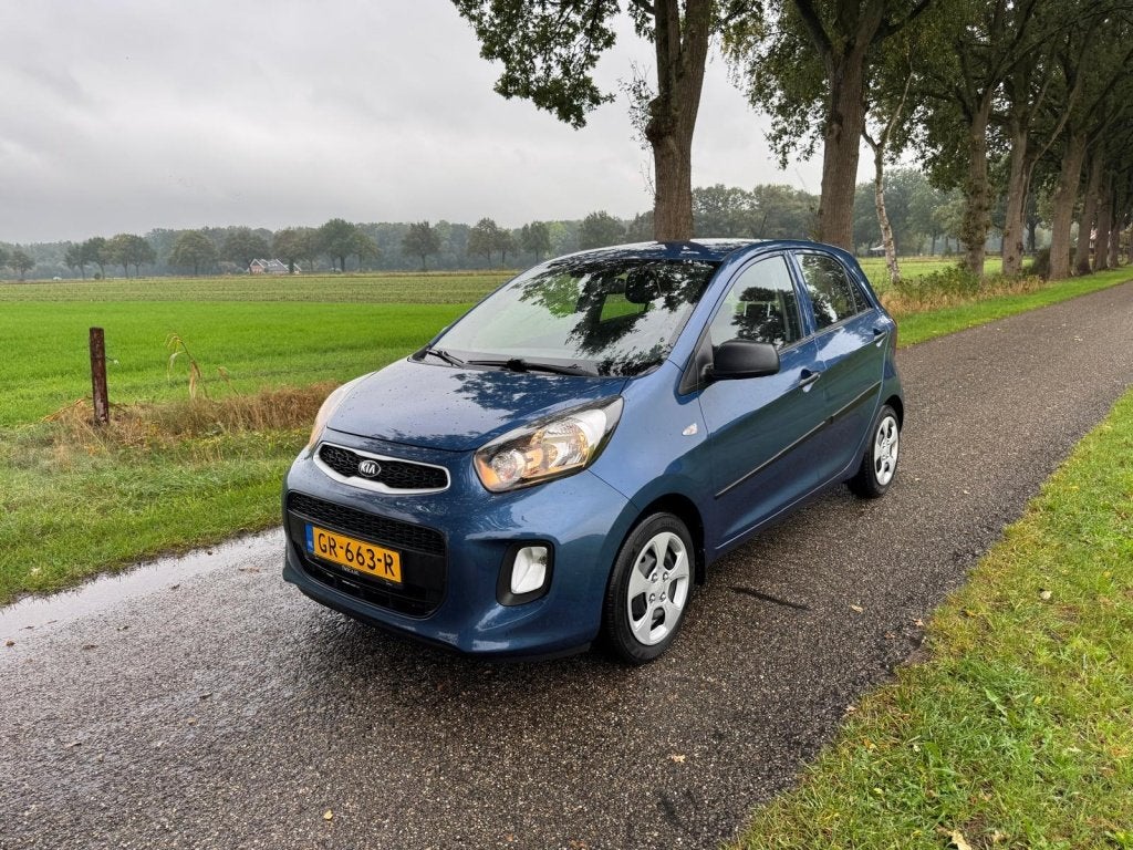 Kia Picanto 1.0 CVVT EconomyLine (bj 2015), 65 pk, Euro 5, Stof, Gebruikt