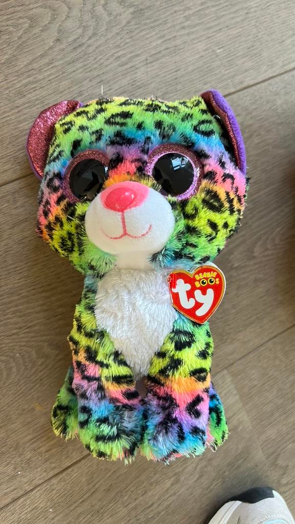 Ty Beamy Boos Dottie 21cm knuffel, Ophalen, Overige karakters, Overige typen, Middelgroot (20 tot 80 cm)