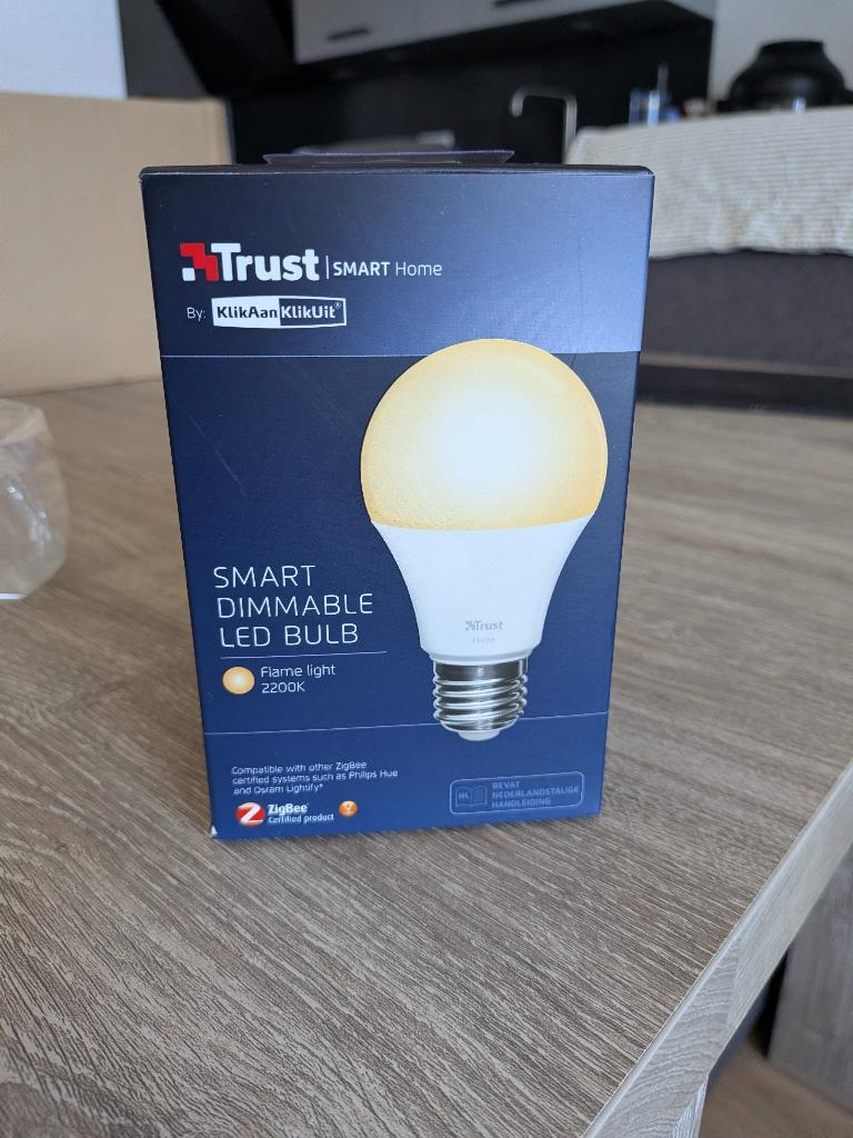 Trust Dimbare Zigbee Lamp E27, Ophalen of Verzenden, Nieuw, E27 (groot), Led-lamp