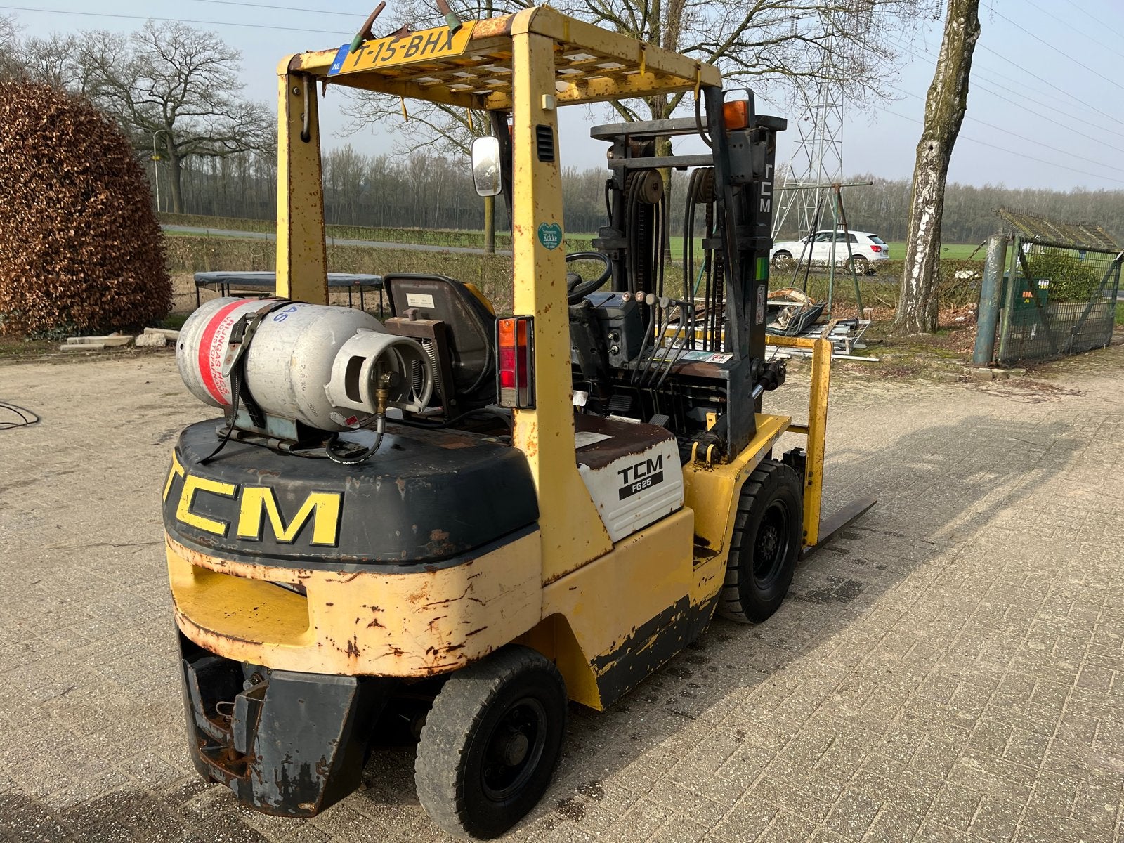 TCM FG25 Heftruck op LPG 1225 uur! - 2500 kg hefcapaciteit, Doe-het-zelf en Verbouw, Ophalen