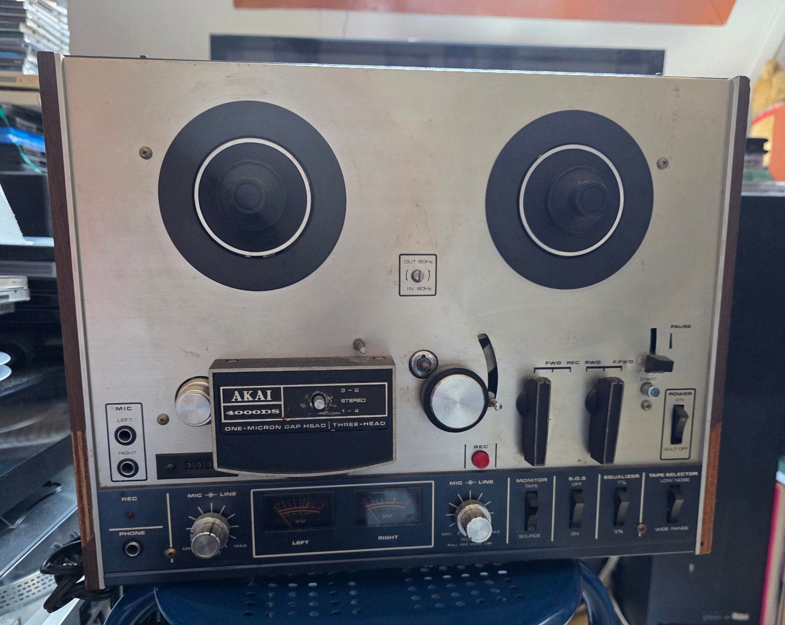 Akai 4000DS Bandrecorder - Vintage Reel-to-Reel, Ophalen of Verzenden, Bandrecorder