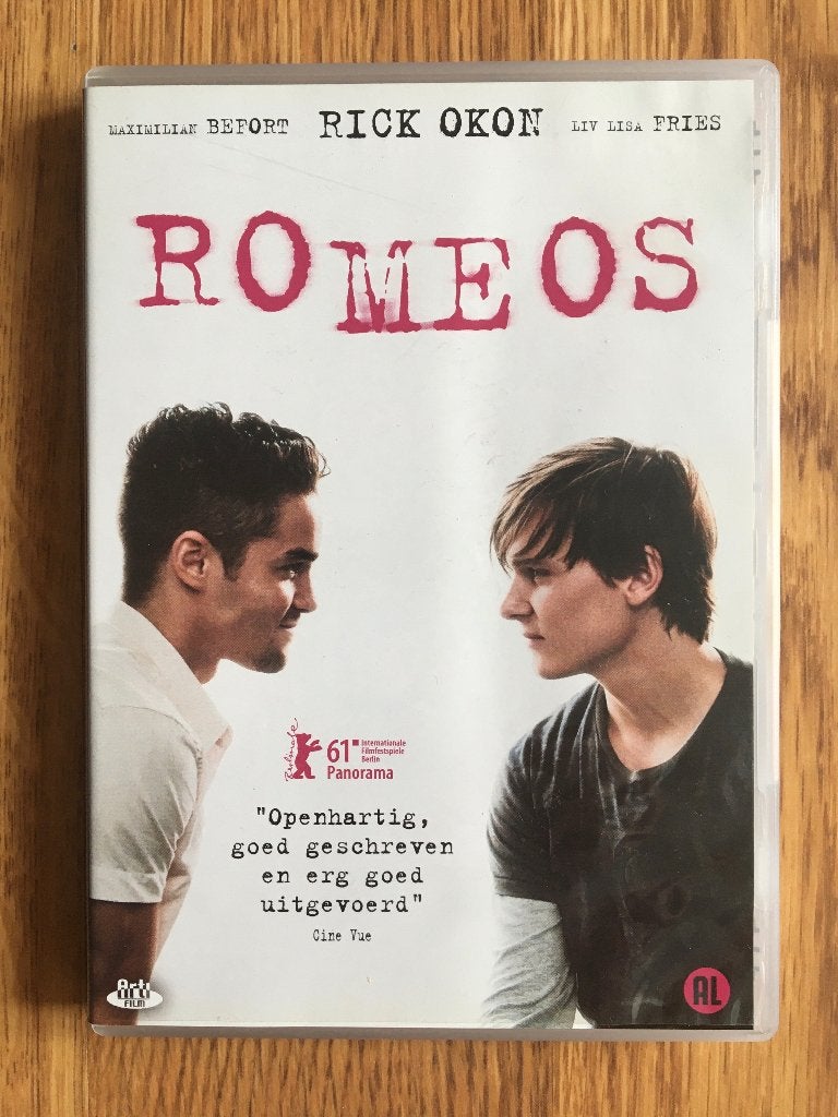 Romeos DVD 2011 Duitse romantische gay film LHBTI DRAMA, Overige gebieden, Verzenden, Zo goed als nieuw, Drama