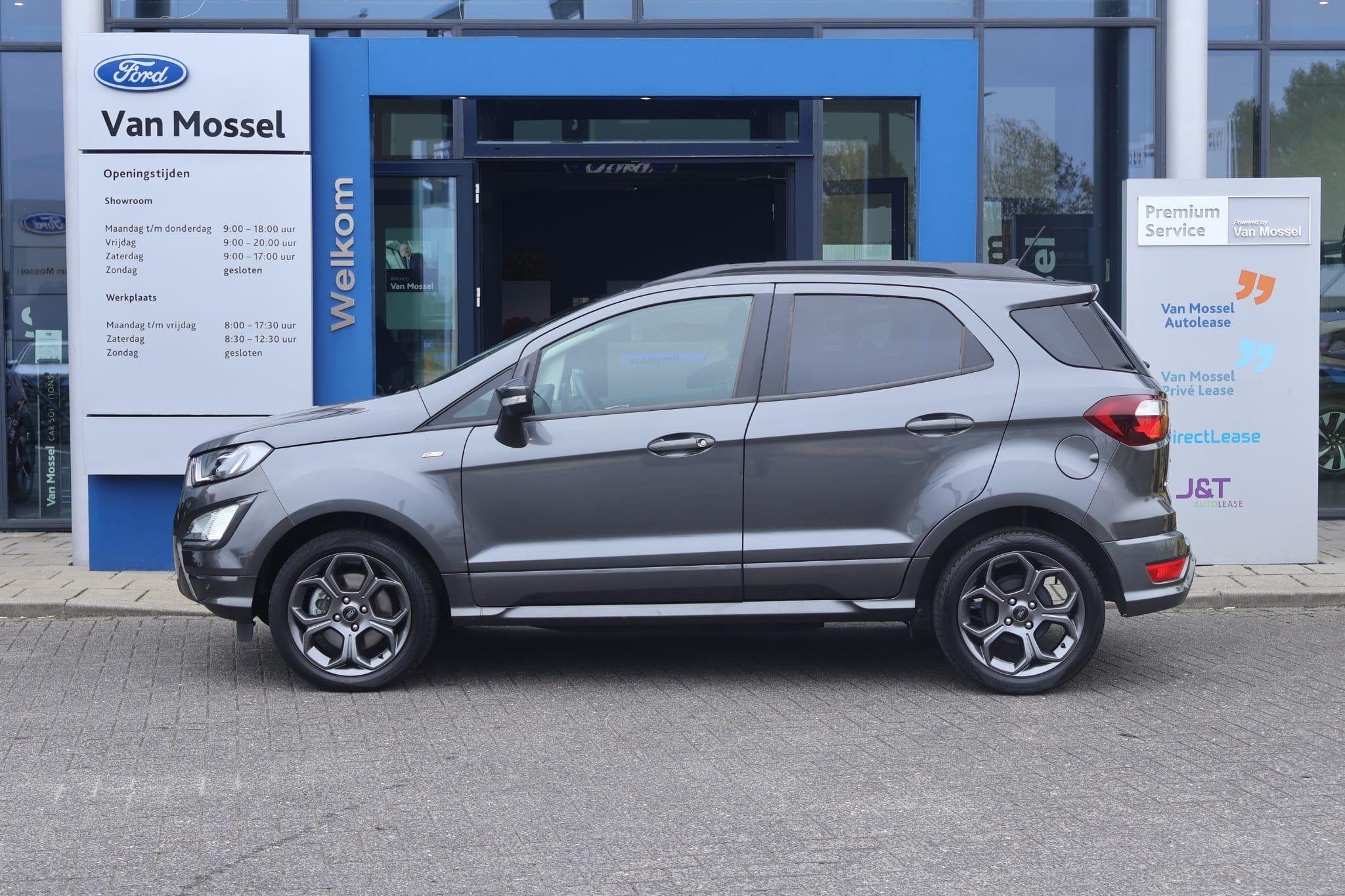 Ford EcoSport 1.0 EcoBoost ST-Line | Cruise Control | Achter, Auto's, Voorwielaandrijving, 12 maanden, 125 pk, Gebruikt