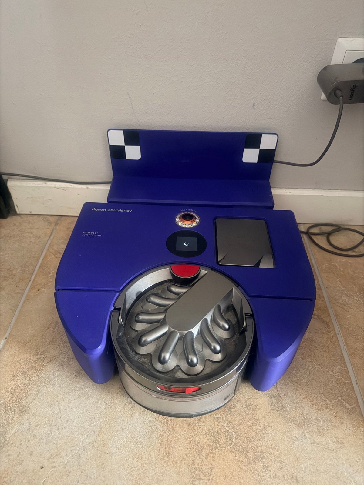 Dyson 360 Vis Nav Robotstofzuiger - Krachtig en Slim, Ophalen, Zo goed als nieuw, Bedienbaar via app, Reservoir