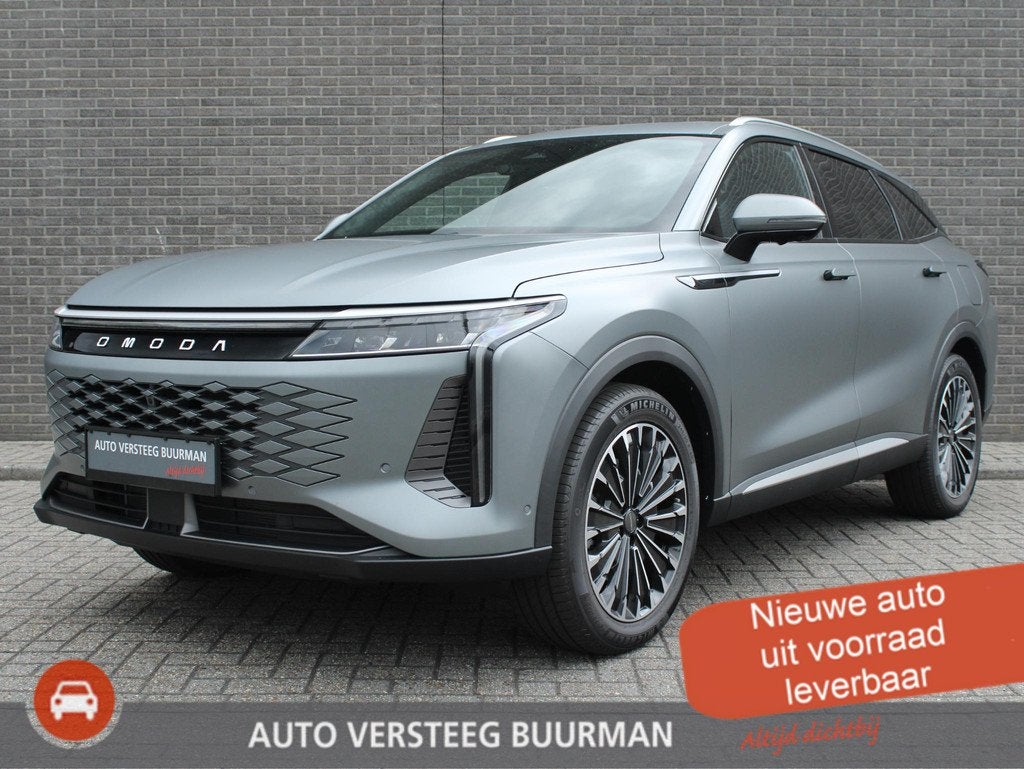 Omoda 9 SHS PHEV Premium 20"LM velgen, Elek.schuif/kanteldak, Auto's, Overige Auto's, Automaat, 12 maanden, 537 pk, 4 cilinders