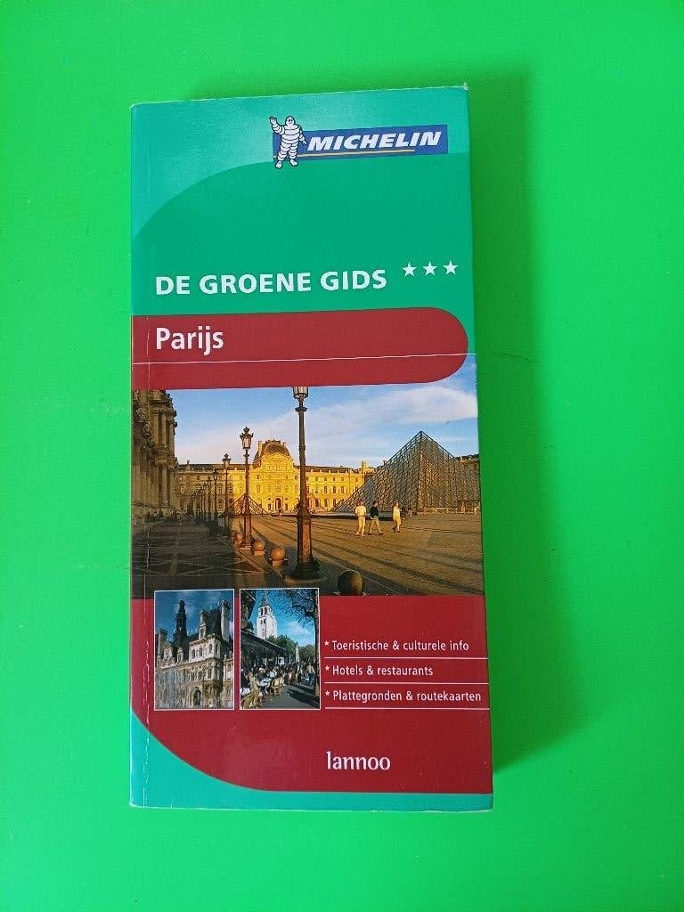 Michelin - Reisgids - Parijs - De Groene Gids, Boeken, Gelezen, Michelin, Europa, Ophalen of Verzenden