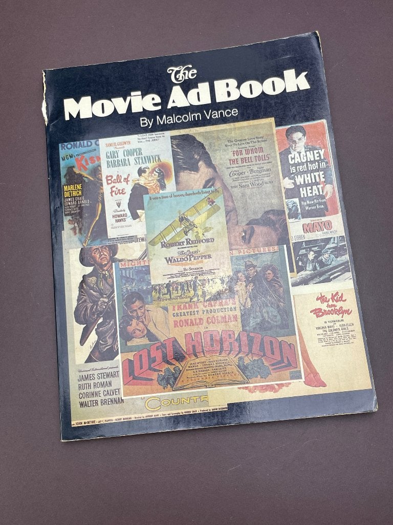 The Movie Ad Book, Malcolm Vance (1981), Gelezen, Overige typen, Ophalen of Verzenden, Malcolm Vance