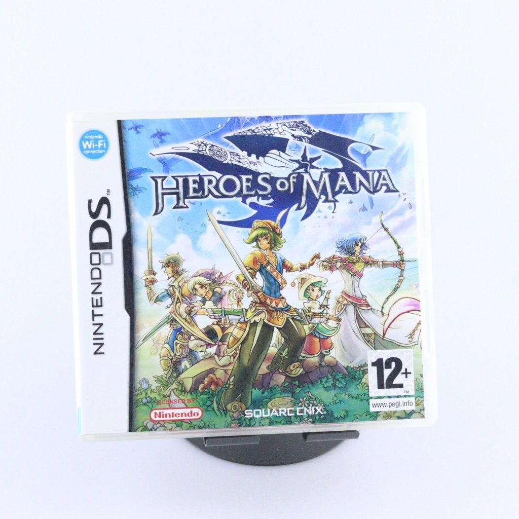 Nintendo DS Game: Heroes Of Mana, Nintendo, Zo goed als nieuw, Support@nintendo.com, 11-1 Hokotate-cho, Kamitoba, Minami-ku
Kyoto 601-8501
Japan