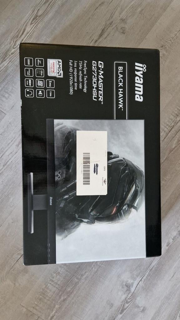 iiyama 27 inch monitor (nieuw in doos), Computers en Software, Monitoren, IPS, Nieuw, Full HD, 61 t/m 100 Hz