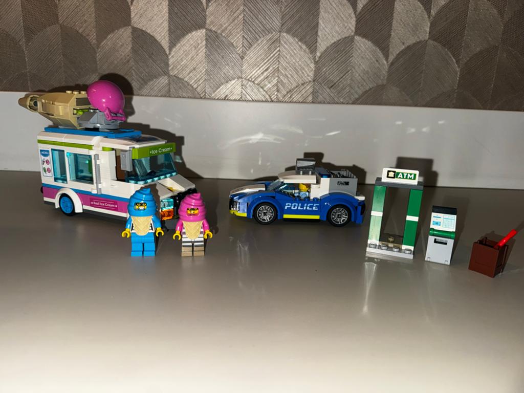 Lego City 60314 IJswagen Politieachtervolging, City, Lego, Ophalen of Verzenden, Zo goed als nieuw