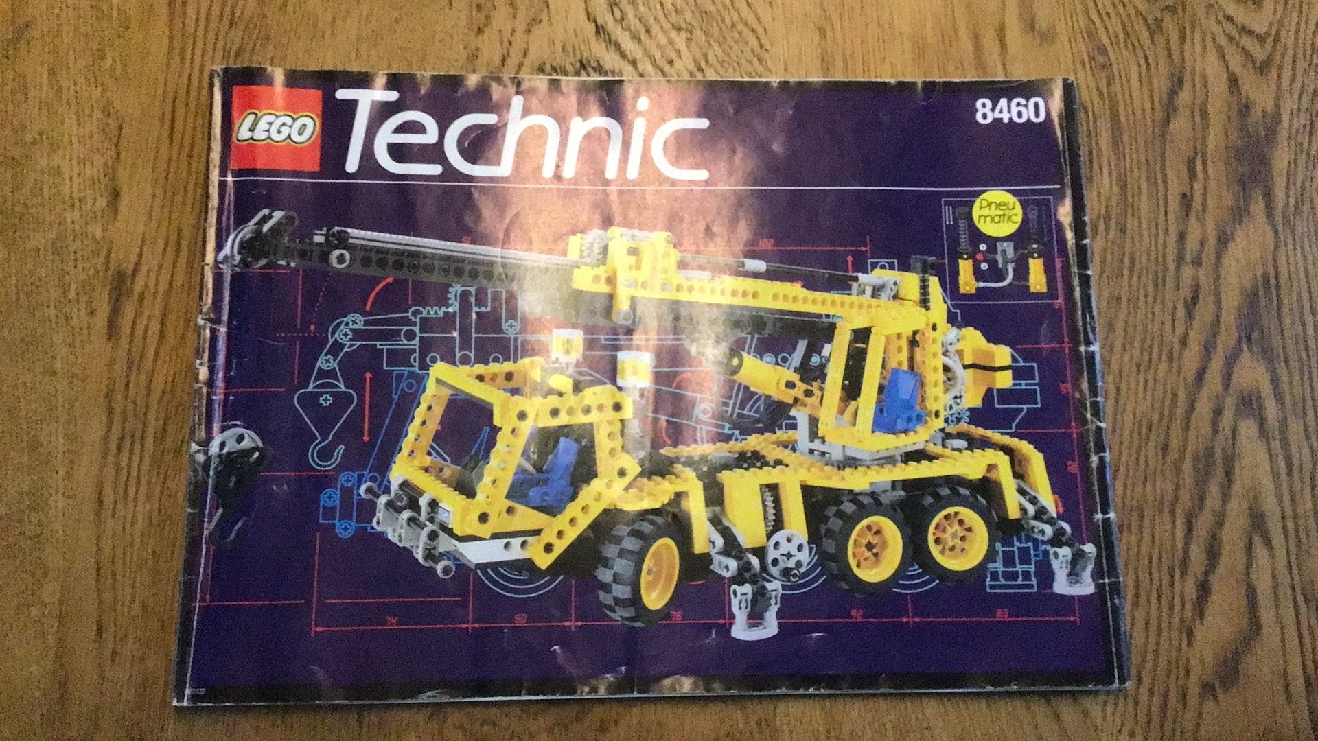 Lego technic 8460, Ophalen of Verzenden, Zo goed als nieuw