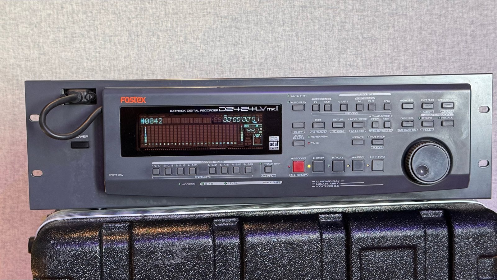 Fostex D2424LV 24-sporen digitale recorder, Audio, Tv en Foto, Ophalen of Verzenden, Gebruikt, Audio