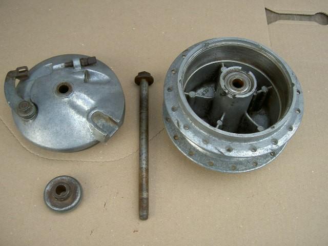 Zundapp voorwiel naaf 120 mm, Ophalen of Verzenden, Gebruikt, Overige typen