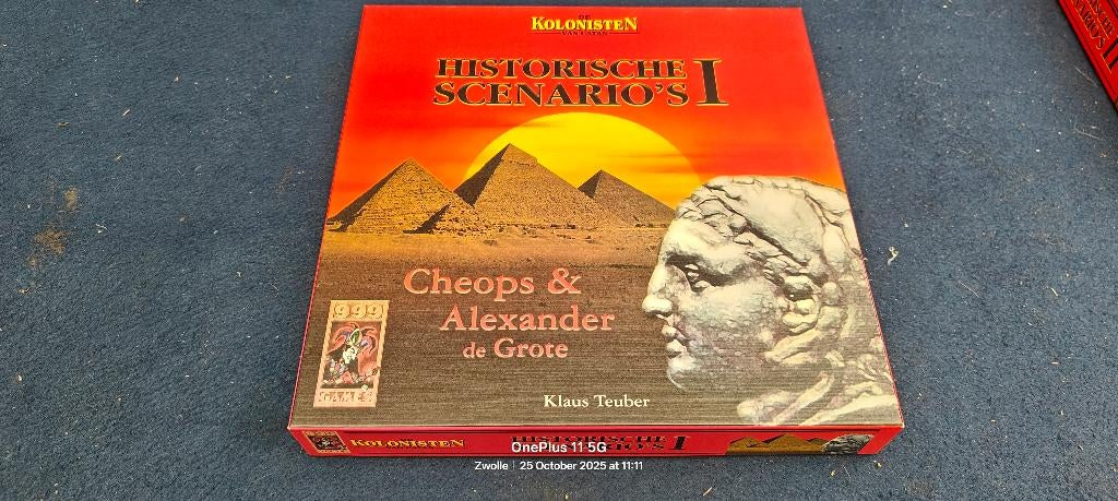 Catan Bundel: Historische Scen. I&II+Kaartspel & Uitbreiding, Hobby en Vrije tijd, Gezelschapsspellen | Bordspellen, Ophalen of Verzenden