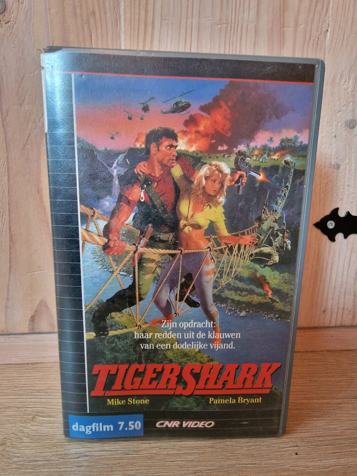 Tigershark VHS - Actie en Avontuur, Nederlands ondertiteld, Gebruikt, Vanaf 16 jaar, Ophalen of Verzenden