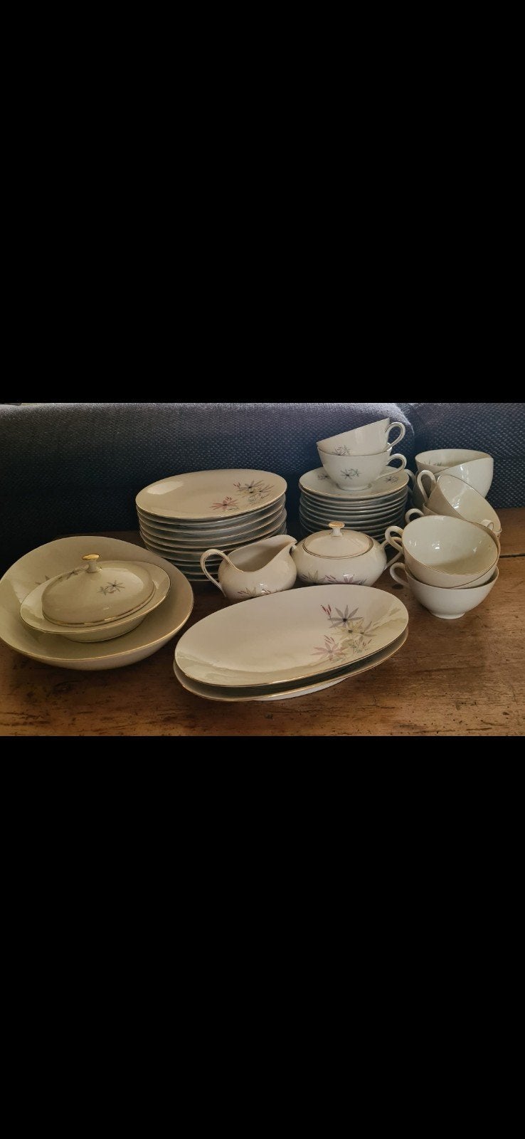 Vintage Bareuther Bavaria Servies - Model Alice, Antiek en Kunst, Antiek | Servies compleet, Ophalen of Verzenden