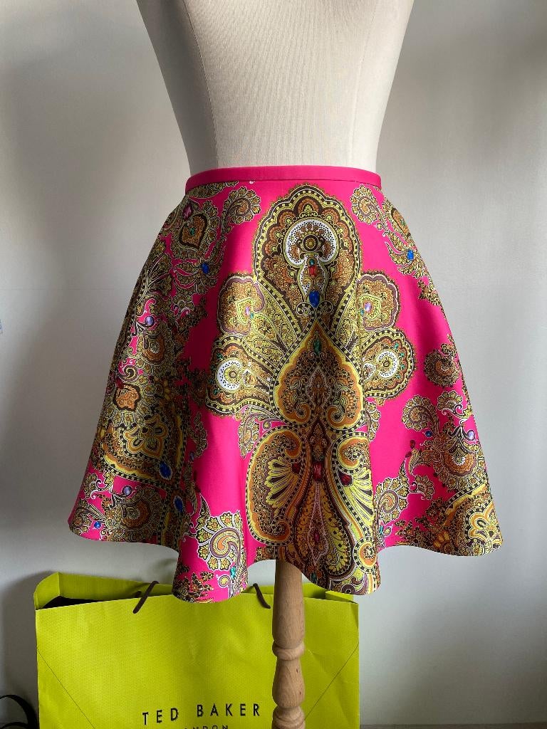 Ted Baker rok maat 2=38, Maat 38/40 (M), Ophalen of Verzenden, Zo goed als nieuw, Knielengte