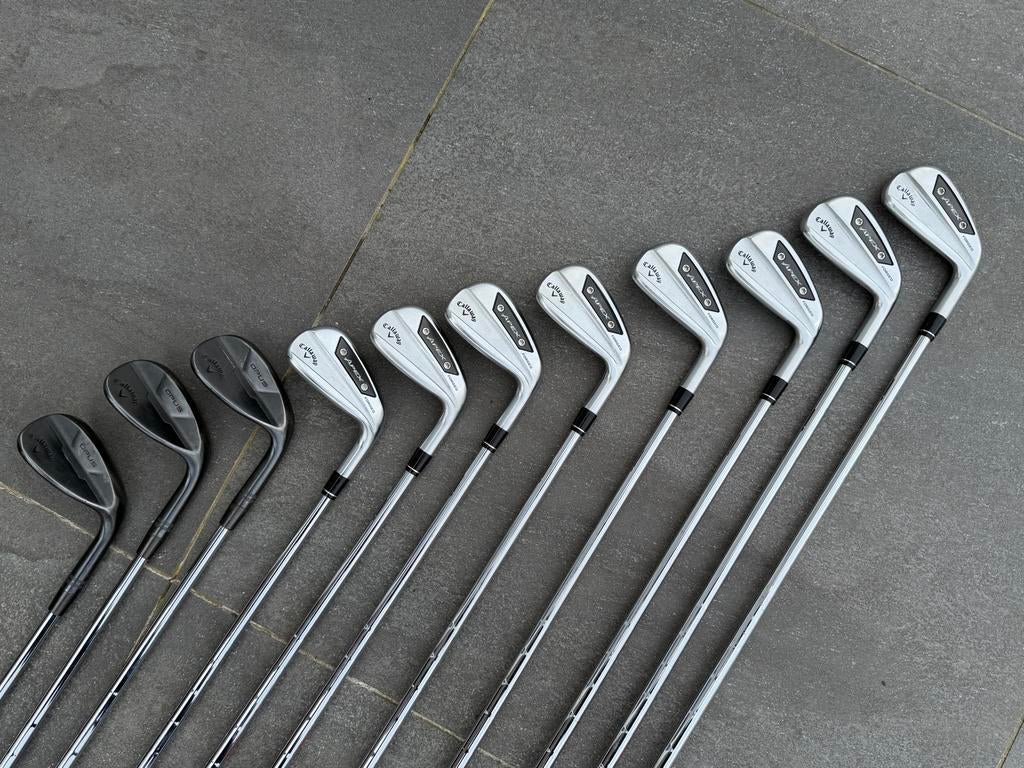 Callaway AI200 ijzers, opus wedges & smoke driver, Verzenden, Zo goed als nieuw, Set, Callaway