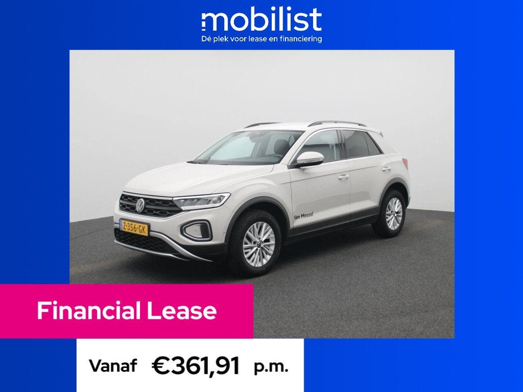 Volkswagen T-Roc 1.0 TSI Life (bj 2024), Gebruikt, 1192 kg, Bedrijf, Handgeschakeld